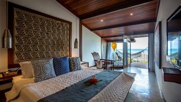 Suíte Executiva com vista para o mar | 1 bedroom, premium bedding, minibar, in-room safe