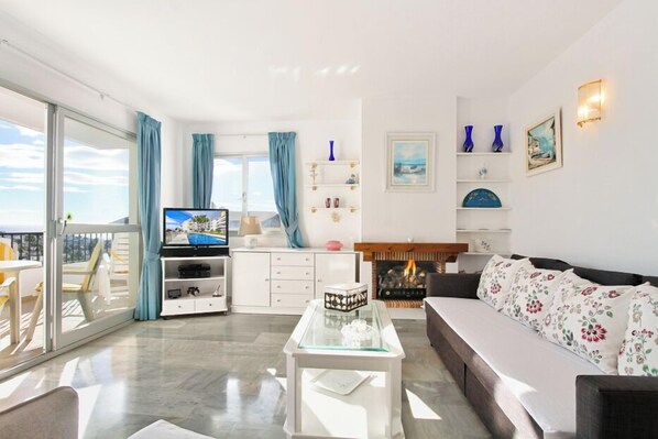 تلفزيون، مدفأة