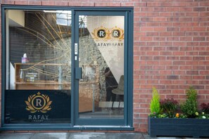 Façade de l’hébergement