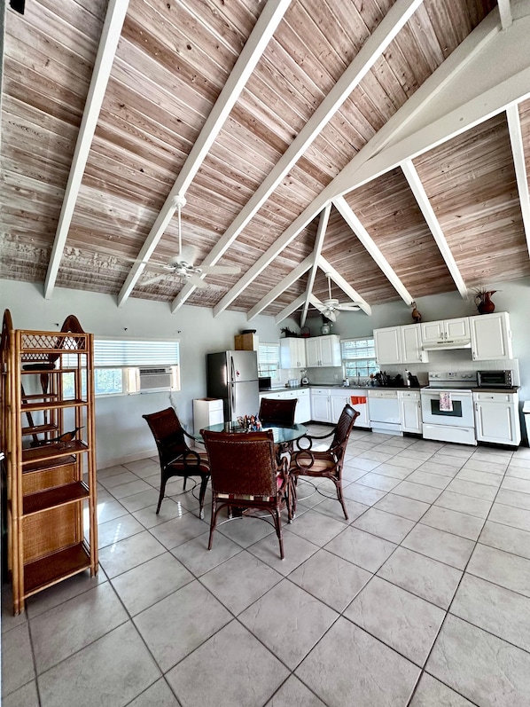Private kitchen - Waterfront House - Upstairs (Cooper Jack Bay Settlement)