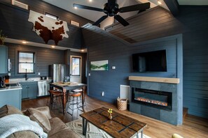 Älytelevisio, takka