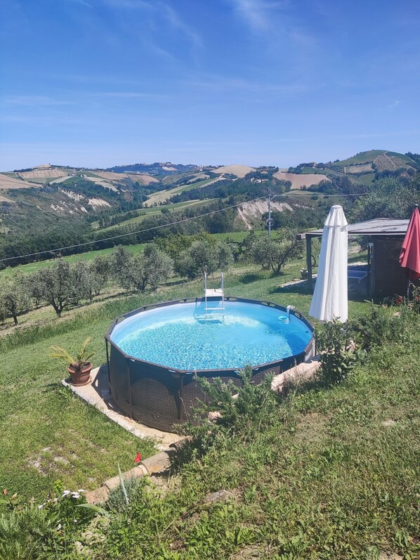 Alberca al aire libre 