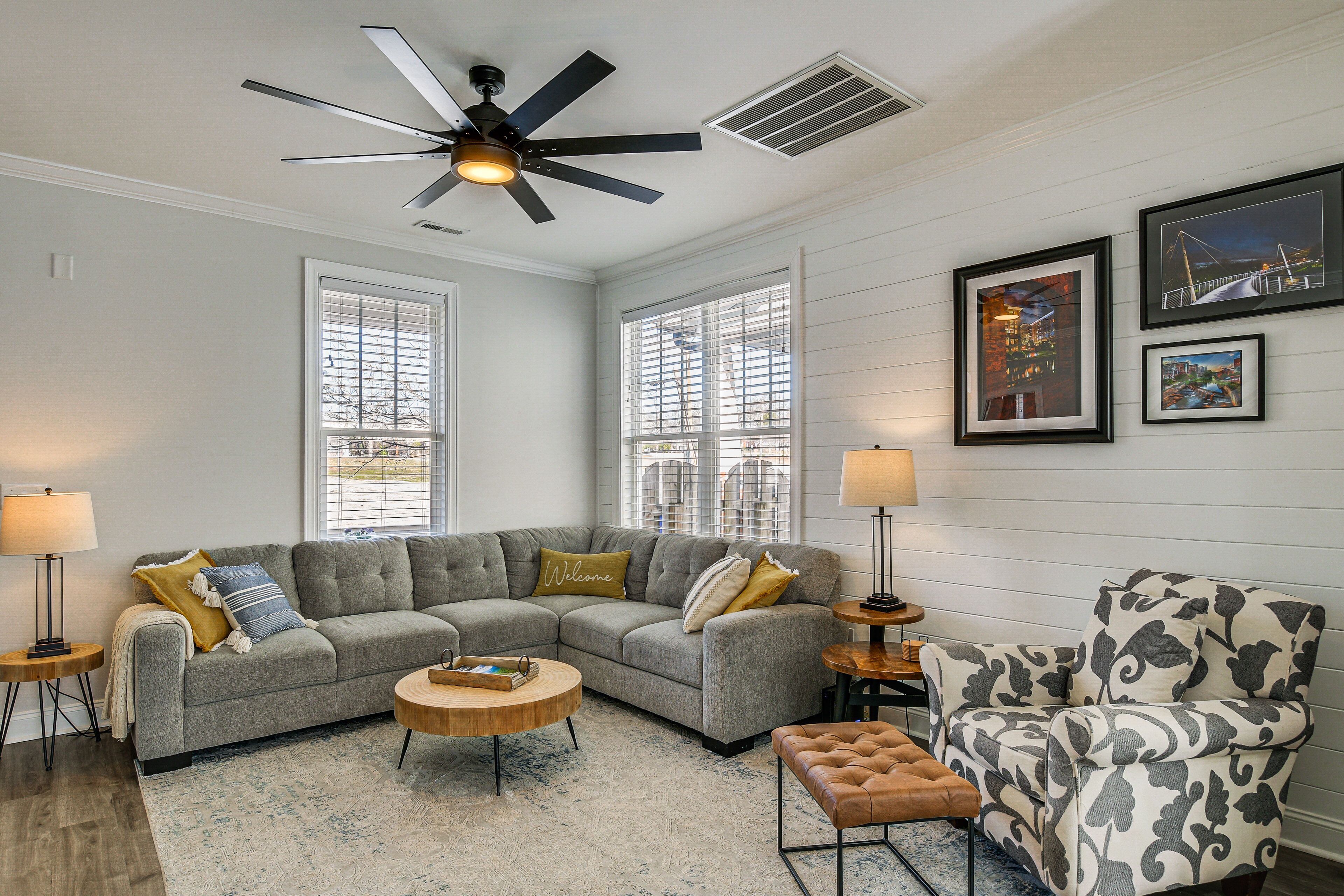 Updated Greenville Home w/ Deck ~ 1 Mi to Downtown