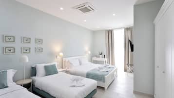 Superior Quadruple Room, 1 Bedroom, Non Smoking, City View | 1 bedroom, premium bedding, down comforters, pillowtop beds