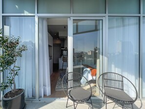 Terrace/patio - Elegante loft de 1BR en Roma Norte (Mexico City)
