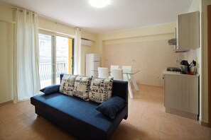 Living area - Milly House Terrace (Letojanni)