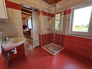 Dusche, Handtücher