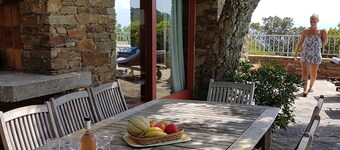 Gaou Benat Magnifique Villa vue mer Avec Piscine