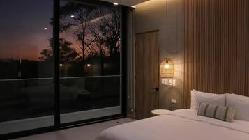 2 bedrooms, bed sheets