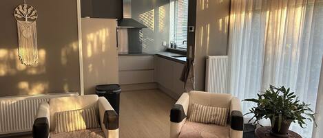 Smart TV y chimenea
