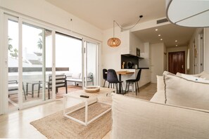 Living area - Costalita Corner apartment (Estepona)