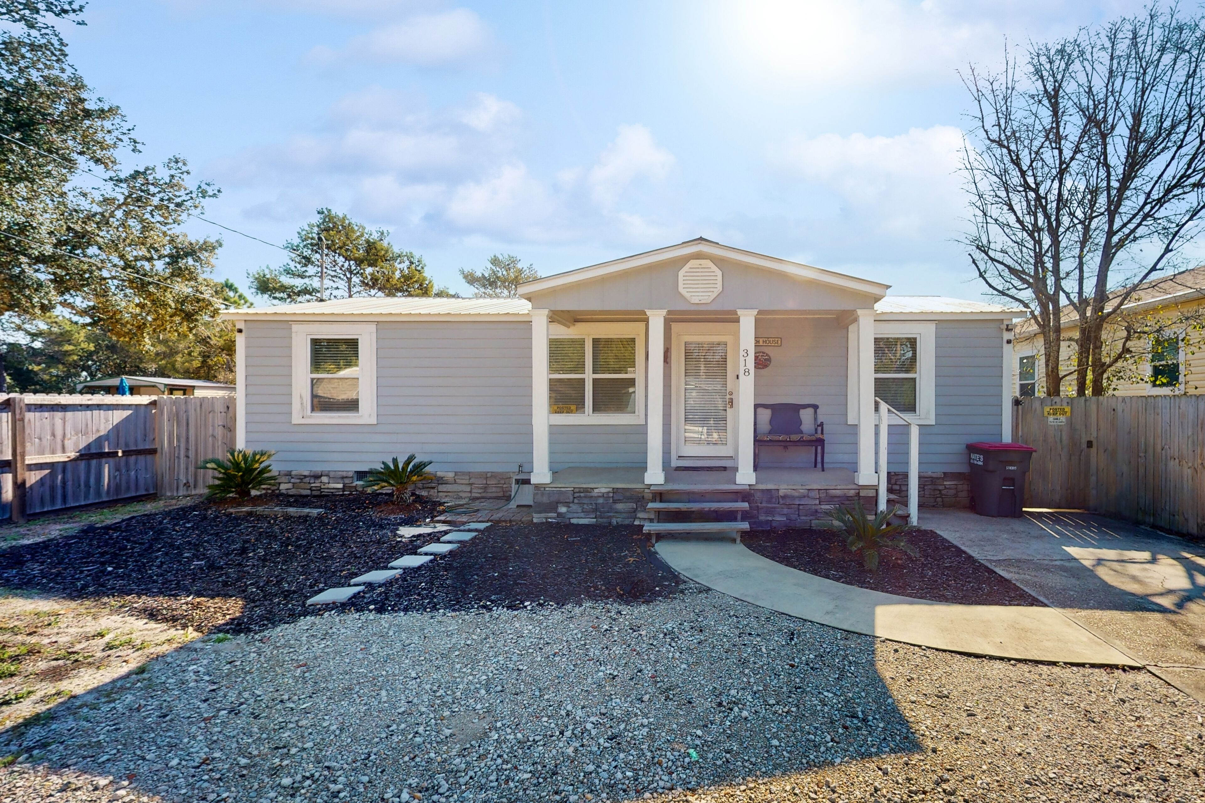 Renovated home with in-ground pool, outdoor living, BBQ, AC, & W/D