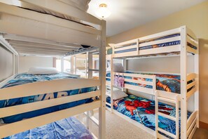 3 habitaciones, internet y ropa de cama