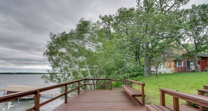 Lakefront Pelican Rapids Cabin w/ Boat Dock!