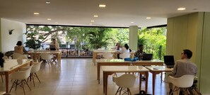 Espace banquet en plein air