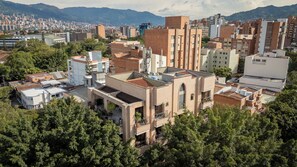 Façade de l’hébergement