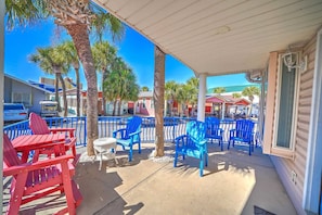 Udendørs spisemuligheder