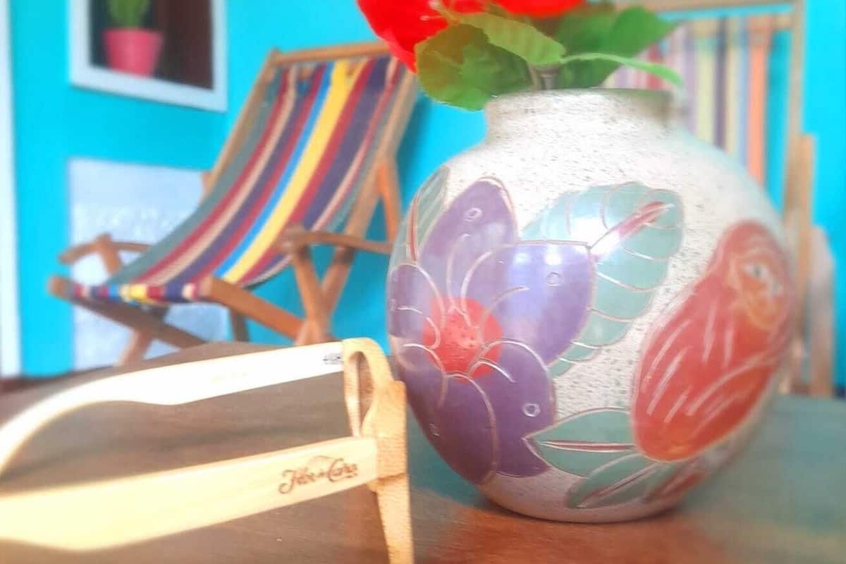 20-inch TV with cable channels