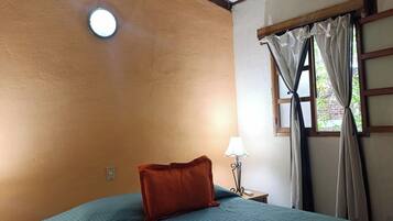 Down comforters, individually furnished, laptop workspace