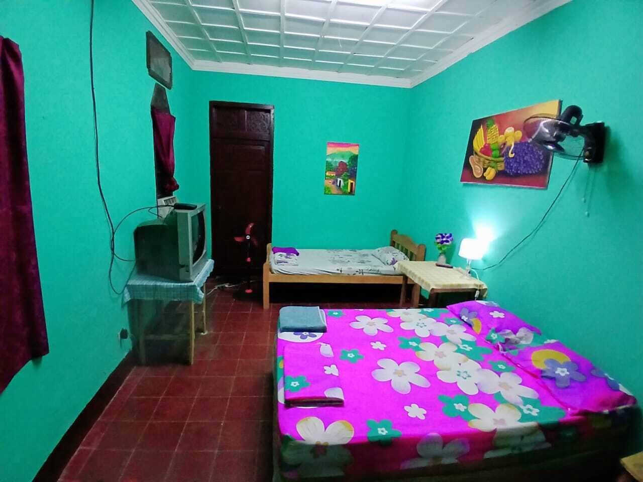 Down duvets, individually furnished, laptop workspace