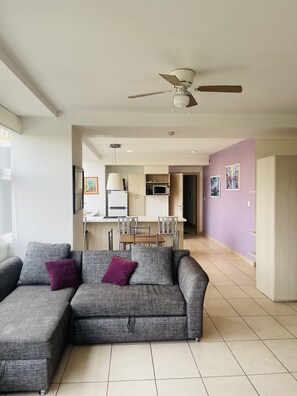 全景公寓 | 1 間臥室、高級寢具、獨特裝潢、布置獨特