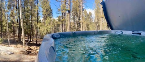 Baignoire à remous extérieure