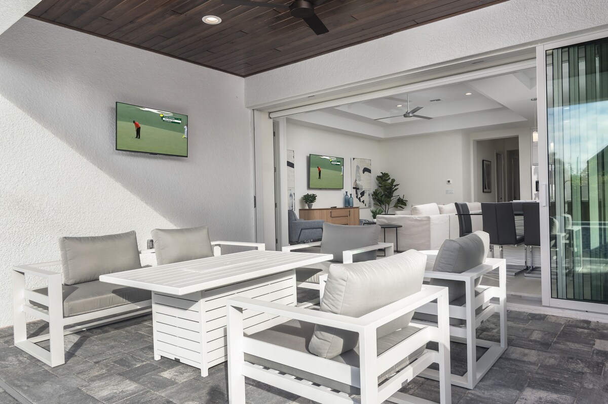Photo 10 of NEW Arcade/Gameroom! Fine Luxury Home, Heated Pool/Spa, FREE Bikes, Near Beach