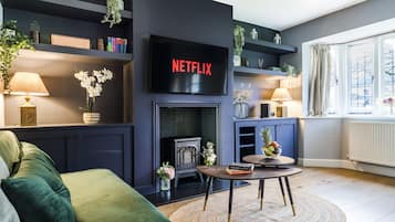 Smart TV, table football, books
