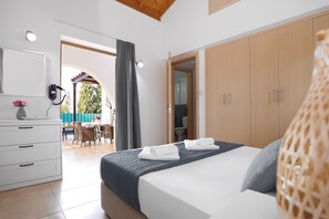 2 室のベッドルーム、アイロン / アイロン台、インターネット、ベッドシーツ