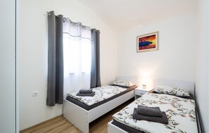 2 soverom, wi-fi (inkludert) og sengetøy