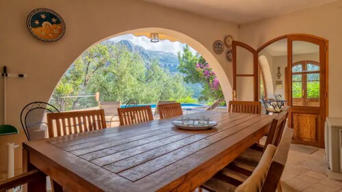 Villa 'Sol y Montes' with Mountain View, Private Pool and Wi-Fi
