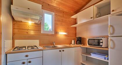 Chalet "5 Personnes 304" avec piscine partagée et terrasse privée