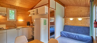 Chalet "5 Personnes 302" avec piscine partagée et terrasse partagée