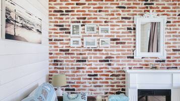 TV, DVD player, ping pong