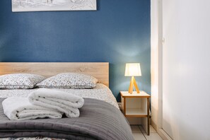 2 habitaciones, wifi gratis y ropa de cama 