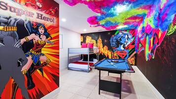 5 chambres, bureau, fer et planche à repasser, Wi-Fi