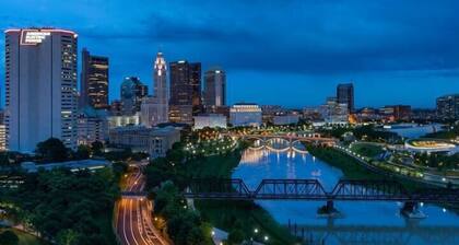 Lovely Blue Boho 1BR Suite - Columbus!