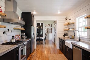 Fridge, microwave, oven, stovetop - The McGregor House Featured On HGTV (McGregor)