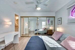 2 chambres, bureau, lit parapluie, Wi-Fi
