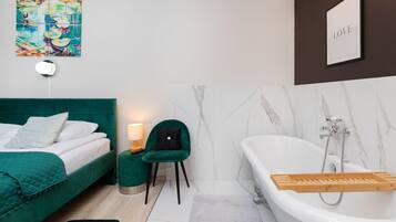 2 chambres, fer et planche Ă repasser, Wi-Fi, draps fournis