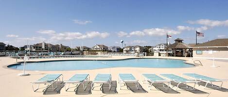 Indoor pool, a heated pool