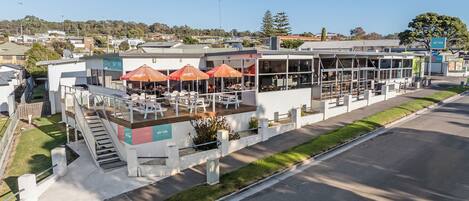 Façade de l’hébergement