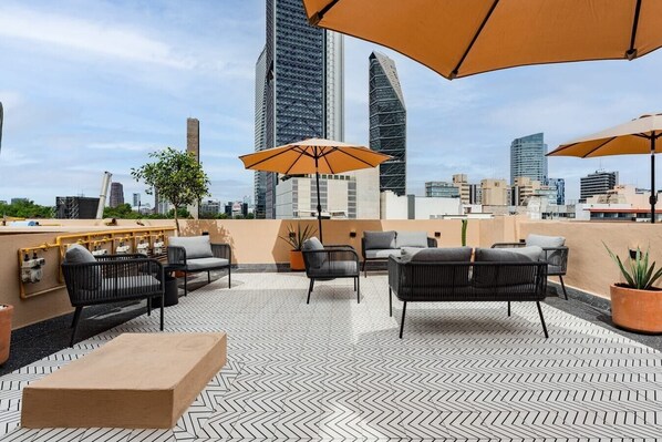 Property grounds - VH | Roma Norte depa 1 BR con terraza and wifi | 105 (Ciudad de México)