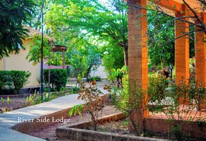 Junior Double Room | Terrace/patio - Riverside Lodge Bansang (ITC)