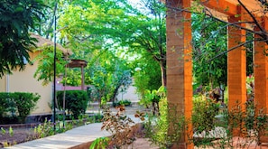 Junior Double Room | Terrace/patio - Riverside Lodge Bansang (ITC)