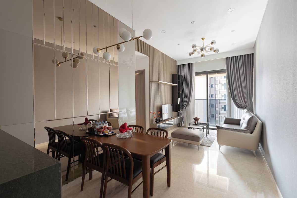 5 habitaciones y sábanas de algodón egipcio