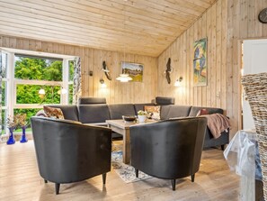 Tv och eldstad