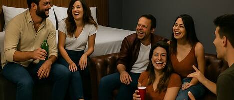 7 camere, Wi-Fi, lenzuola