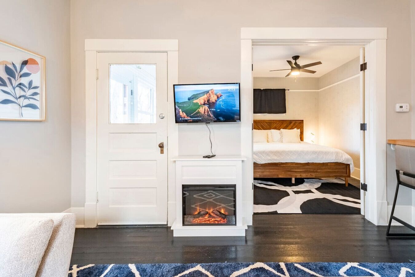 2 bedrooms, iron/ironing board, travel crib, WiFi