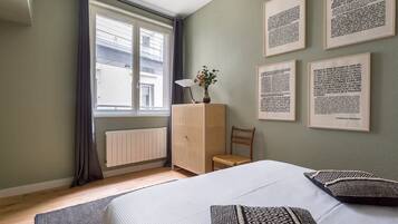 1 chambre, fer et planche Ă  repasser, Wi-Fi, draps fournis